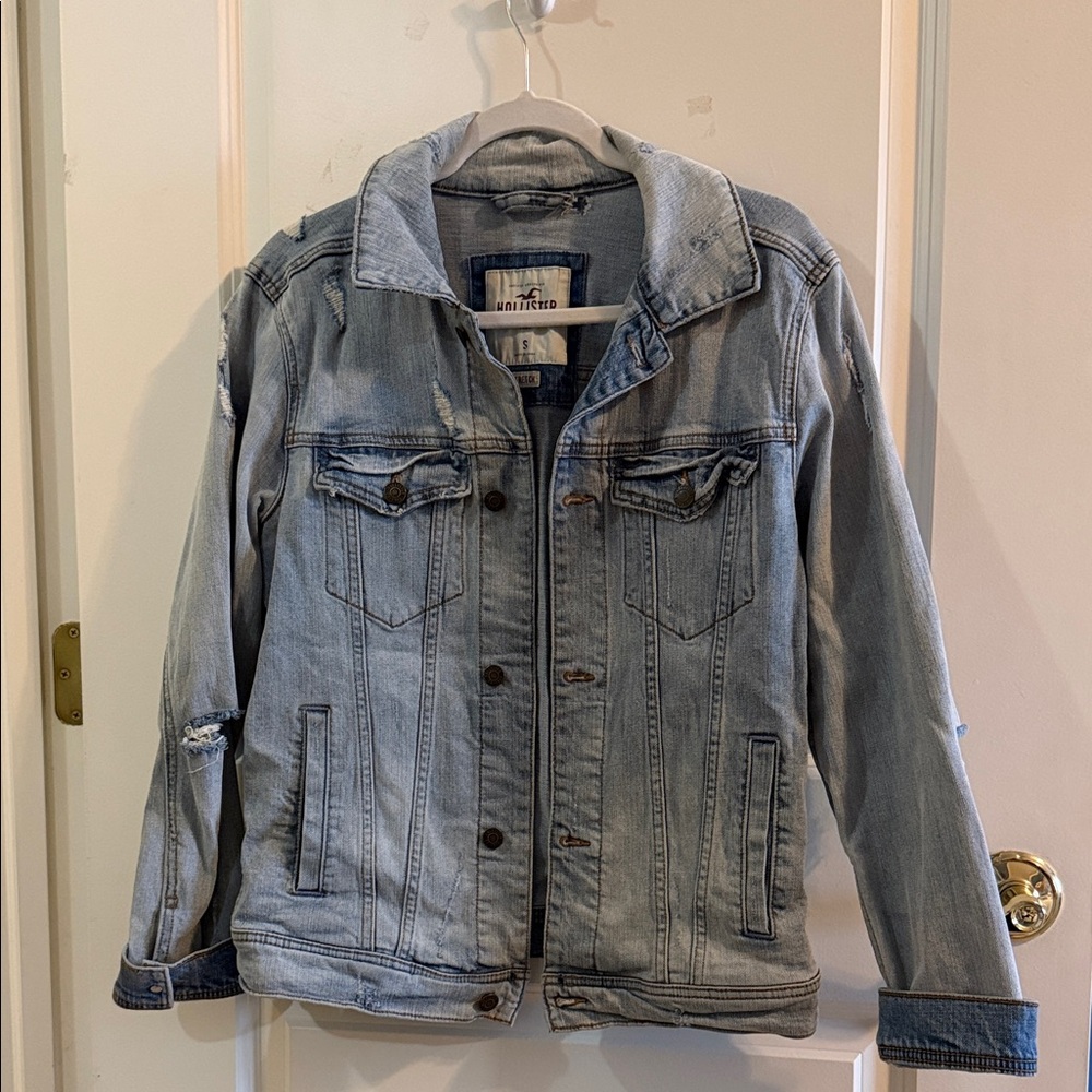 Hollister Light Blue Jean Jacket